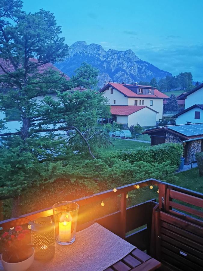 Ludwigslust - Ferienappartement Mit Bergblick Schwangau Exterior foto